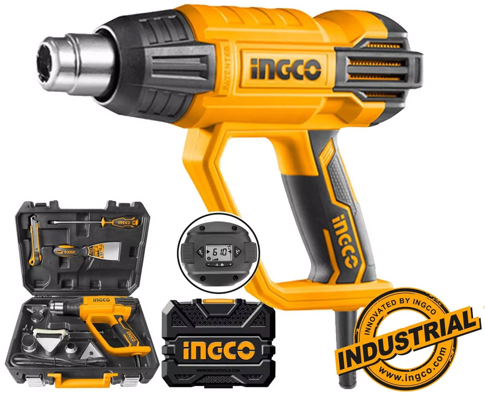 Ingco HG200028-1 Heat Gun Set Ingco HG200028-1 Heat Gun Set